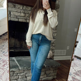 Flying Monkey Poised HR Slim Straight Denim