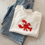 White Crabby but Cute Tee