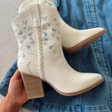 Obudex Whitny Leather Western Boots