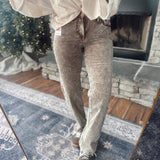 Risen Mocha TC MR Straight Leg Corduroy Pants