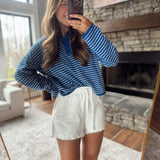 White Calix Shorts