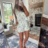 Greenhouse Girl Linen Flutter Shorts