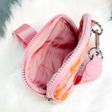 Camo Nelly Nylon Card Wallet Wristlet