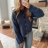 Navy Haisley Cardigan