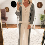 Leave Me To Read Knit Cotton Pants