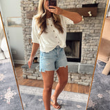 Mica Montana Boyfriend Midi Shorts
