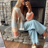 Ivory Vanessa Mosaic Cardigan