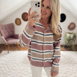 Mauve Moments Cardigan