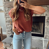 Burl Wood High Note Sweater Top