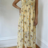Frolicking In The Sun Handkerchief Maxi Dress