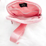 Khaki Nelly Nylon Card Wallet Wristlet