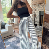 Blue Coastal Current Striped Pants