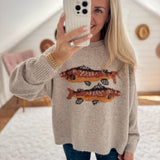 Oatmeal Big Catch Sweater