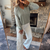 Dark Sage Verona Pullover