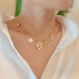 Big Heart Charm Necklace