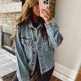 Midnight Medium Wash Denim Jacket