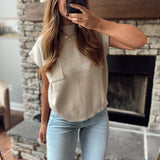Champagne High Note Sweater Top