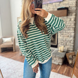 Green Nyra Pullover
