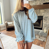 Blue Evania Top