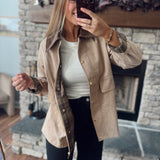Sandy Beige Chore Barn Jacket