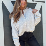 Heather Oat Alyssa Cardigan