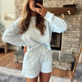 Halogen Blue Stripe Society Shorts