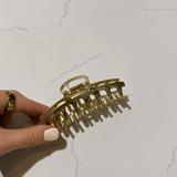 Gold Metal Claw Clip