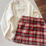 The Off White Scarlett Bow Sweater