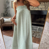 Green Too Cute to Ignore Maxi Dress