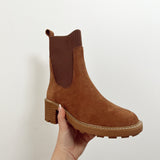 Falling For You Brown Booties