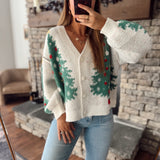 O Christmas Tree Cardigan