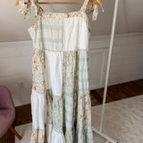 Ivory Quilted Memories Maxi Dress