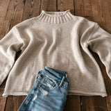 Tan Ovie Sweater