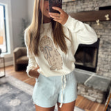 Cream Hoppy Days Sweater