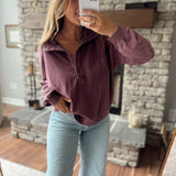 Dark Cherry Vanna Sweatshirt