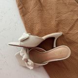 Natural Elyzza Kitten Heel