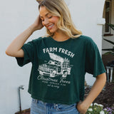 Farm Fresh Cropped Tee IN STOCK