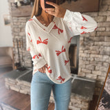 Ivory Tied with Love Top