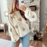 Cream Making Spirits Bright Sweater