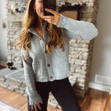 Heather Gray Soft Touch Cardigan