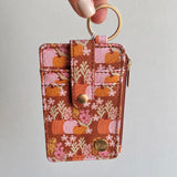 Harvest Blooms Keychain Wallet