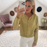 Pistachio Moxie Cardigan