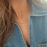 Gabby Bow Necklace