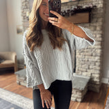 Gray Foggy Morning Sweater