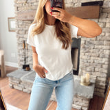 White Azelie Tee