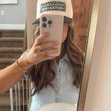 Green/Natural Professional Irish Exiter Vintage Trucker Hat