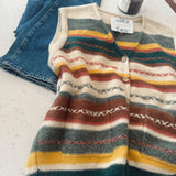 Canyon Stripes Sweater Vest