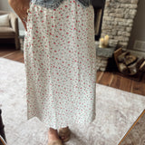 Juicy Jubilee Textured Midi Skirt
