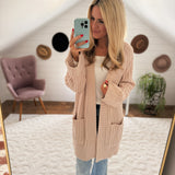 Almond Postiano Open Front Cardigan IN STORE