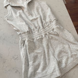 Heather Gray Fast Lane Athletic Collared Romper